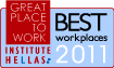 Εξέχουσες διακρίσεις για την εταιρία μας στο διαγωνισμό Best Workplaces 2011
